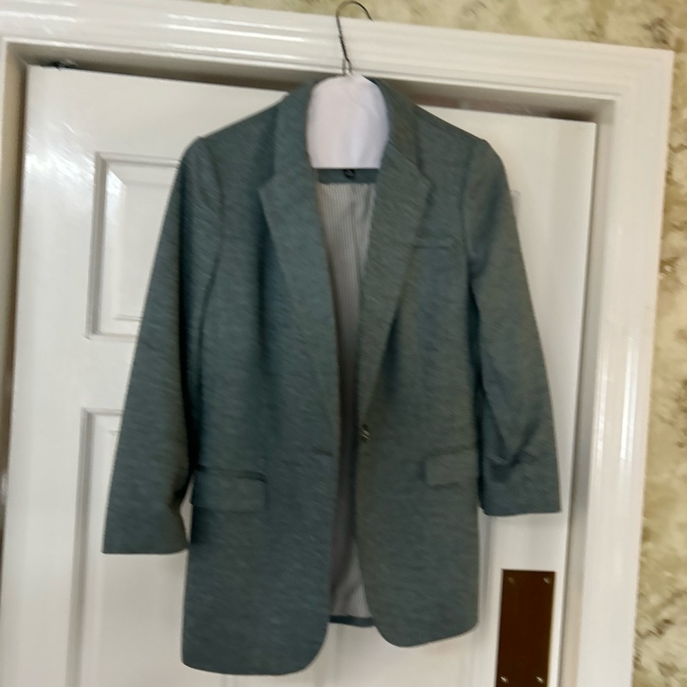 LIMITED WOMENS BLAZER/JACKET GREEN SIZE XS